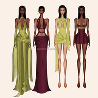 Robe de Soirée Sexy et Élégante pour Femme, Col Halter, Dos Nu, Grande Taille, Moulante, Idéale pour Cocktail, Anniversaire, Soirée