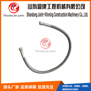 ท่อป้องกันการระเบิด Yingjian Engineering รุ่น 17M-03-26140 ท่อส่งน้ำมันสแตนเลสสำหรับรถดันดิน อะไหล่เครื่องจักรก่อสร้าง - Product Image 2