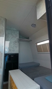 Mini <span class=keywords><strong>caravane</strong></span> de voyage légère de style moderne à faible coût pour les voyages en plein air et les affaires - Product Image 2