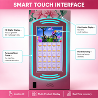 Machine d'impression d'ongles automatique intelligente avec écran tactile numérique, kiosque de vente de nail art pour salon de beauté et équipement de bar à ongles