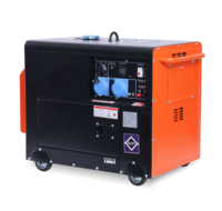 Générateurs Diesel Super Silencieux à Onduleur 5KW 8KW 10KW 12KW 15KW 18KW 20KW 5KVA 8KVA 10KVA 12KVA 15KVA 18KVA 20KVA 25KVA avec ATS