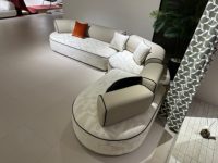 Conjunto de Sofás Seccionales Modernos para Varias Personas, Modelo F38, para Uso Comercial en Hoteles, Apartamentos y Villas