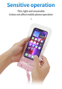 वाटरप्रूफ टीवी/एब्स मोबाइल फोन बैग चमकदार विशेषताएं कार्टून डिजाइन बाहरी खेल के लिए (संगत) - Product Image 6