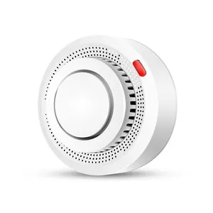 Tuya-détecteur de fumée intelligent, wi-fi, sans fil, zigbee, capteur de oxyde de carbone, alarme pour système de sécurité domestique, compatible avec application