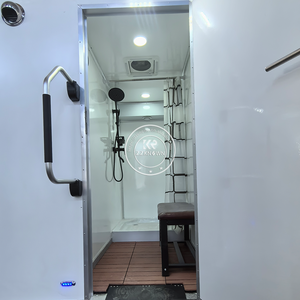 Restaurant extérieur pliable sur 2 étages, design modulaire personnalisé, luxueux, préfabriqué, moderne, écologique, conteneur scolaire, salon - Product Image 5