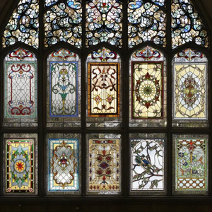 Panneaux de vitraux personnalisés faits à la main Verre décoratif pour armoires portes fenêtres murales pour intérieur résidentiel et commercial - Product Image 2
