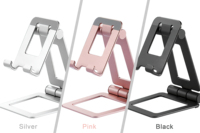 Support de téléphone portable de bureau en métal pour support de tablette de bureau réglable Support universel de téléphone portable de table