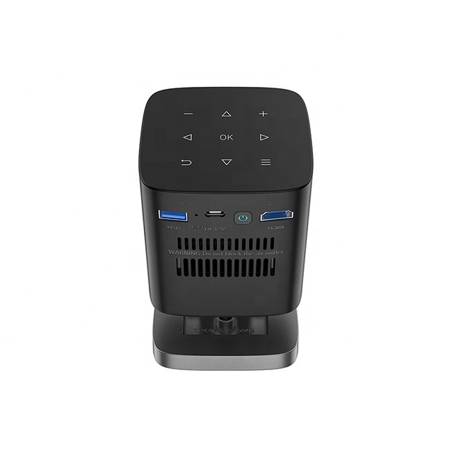 EASUNTECH Pico Wifi Wireless Small Rechargeable Pocket 3D DLP Outdoor Led Smart Android Portable Mini 4K Projectors with Battery