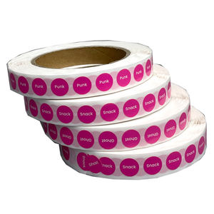 Impression personnalisée petite étiquette cosmétique brillant à lèvres numéro <span class=keywords><strong>de</strong></span> <span class=keywords><strong>couleur</strong></span> autocollant - Product Image 2