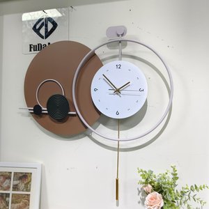 73x72cm mới hiện đại đơn giản đồng hồ tròn phòng khách hộ gia đình siêu yên tĩnh Đồng hồ treo tường trang trí Sáng Tạo Treo dropshipping DDP - Product Image 2