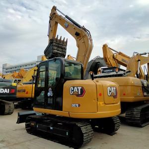 รถขุดตีนตะขาบมือสองญี่ปุ่นแท้ ปี 2024 รุ่น Mini 7 ตัน CAT 307e 307E2 CAT307D Cat 308e2 ราคาถูก ขาย - Product Image 1