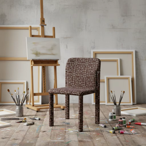 Chaise multifonctionnelle moderne et minimaliste en tissu/cuir pour coin coiffeuse d'appartement de luxe et salle d'attente de salon de manucure haut de gamme - Product Image 4