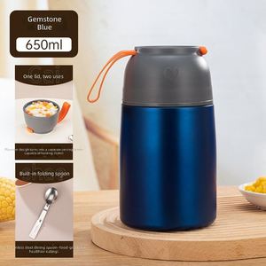 Custom Logo Stainless Steel Kids Jar Insulated <b>Baby</b> <b>Food</b> Leakproof Thermos Alimentaire Enfant - Product Image 5