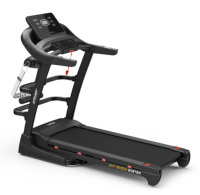 Équipement de fitness pour la maison électrique en gros, équipement de fitness durable, bande de résistance, course à pied, exercice, TFT/LED, tapis roulant pliable robuste, sans fil