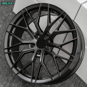 Rueda de Formación Rotatoria de 15 16 17 18 19 Pulgadas 5x112 5x114.3 5x120 4X100, Llanta Negra Mate para BMW, Benz, Audi, Honda, Toyota - Product Image 3