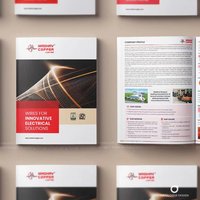 Brochures publicitaires en carton A4, imprimées recto-verso, avec reliure agrafée, résistantes à l'eau, impression sérigraphique sur carton duplex, vente en gros