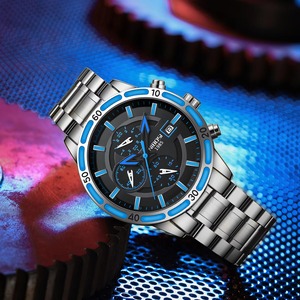 นาฬิกากันน้ำ2568ผู้ชายตัวเรือนสแตนเลส - Product Image 4