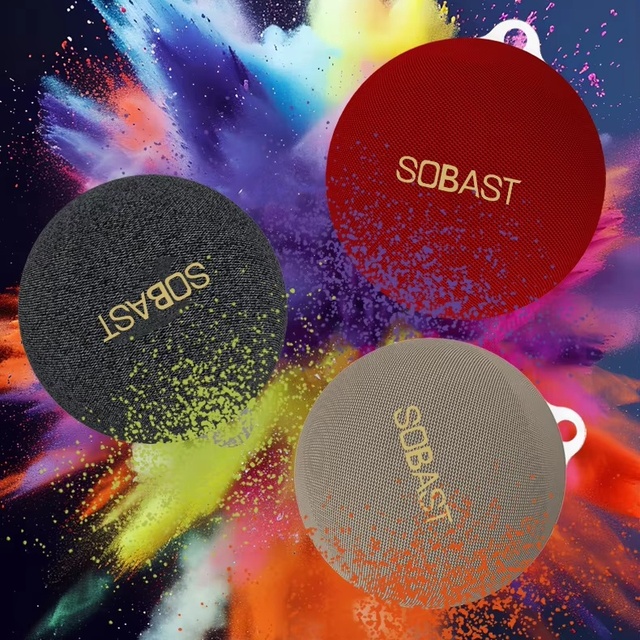 Sobes S20 for 5.0 IPX4 Waterproof Magnetic Wireless Charging Speaker with RGB Ambient Light Portable Outdoor Small Design