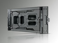 VTX V25 Dual 15-inci 3-Way Passive Line Array Speaker dengan Magnet Ferit 8 Ohm 3000W Kayu untuk Luar Ruangan