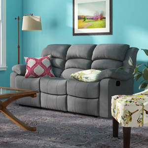 Funda de tela supercómoda para sofá de 3 plazas, cubierta reclinable Manual de estilo moderno para sala de estar, suministro de fábrica - Product Image 2