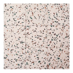 Piastrelle in terrazzo color crema Palermo 30x30 cm per pavimento e rivestimento - Product Image 1