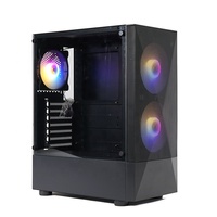 Boîtier PC Gamer ATX MATX JNP-R13 avec fenêtre latérale en acrylique