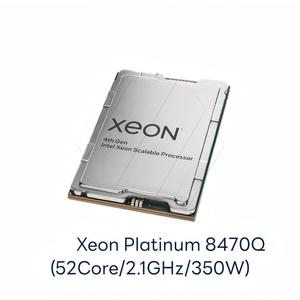 เซิร์ฟเวอร์8470Q แพลตตินัม Xeon ซีพียู2.7 GHz 44 Core 88 Thread LGA 4677สำหรับศูนย์ข้อมูลเวิร์กสเตชันเซิร์ฟเวอร์ซีพียู - Product Image 2