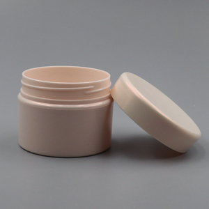 Tùy chỉnh vòng <span class=keywords><strong>100ml</strong></span> trắng kem Jar chăm sóc da Lotion <span class=keywords><strong>Tank</strong></span> Rỗng Mỹ phẩm bao bì kem có thể với nắp - Product Image 3