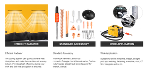 Mini Spot G90E 3500a Portable 3000 w, Machine à souder par points pour véhicule, outils de réparation de portes de voiture, redressement de bosses - Product Image 4