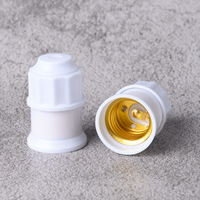 Support de lampe en bakélite E27 avec suspension de base d'ampoule de plafonnier plat de style vis