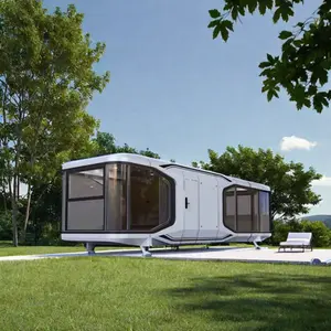 X5 Prefab House Space Capsule Bed Cabin Hotel Container Home Sleep Pod Outdoor Mobile Tiny House Luxury Capsule House
