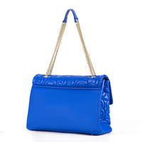 Robe soochic personnalisée monogramme matelassé motif couture cuir froncé carré chaîne rabat sac sac à bandoulière avec pieds en métal f