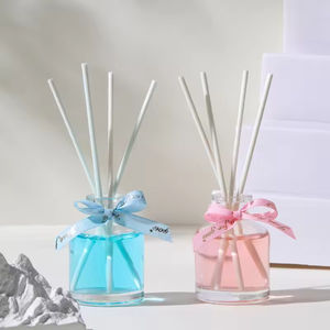 Aromatizador doméstico mini, perfume de aire fresco, difusor de varillas sin fuego con aceite esencial, 50 ml - Product Image 1