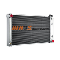 Radiateur en aluminium à 3 rangées pour Cadillac DeVille Fleetwood Brougham 1977-1992