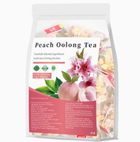 Perzik Oolong Thee - Natuurlijke Fruit & Bloemenmengeling, Koud of Warm Gezet, 30 Individuele Verpakkingen, OEM/ODM Beschikbaar