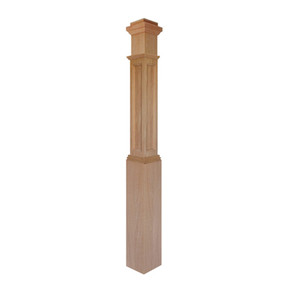 ยกแผงราวบันไดโพสต์โพสต์ Newel โพสต์ที่มีแขน