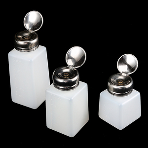 Flacon Distributeur d'Alcool Antistatique Vide avec Pompe à Pression, Rechargeable, pour Salon de Manucure et Outil d'Art des Ongles - Product Image 5