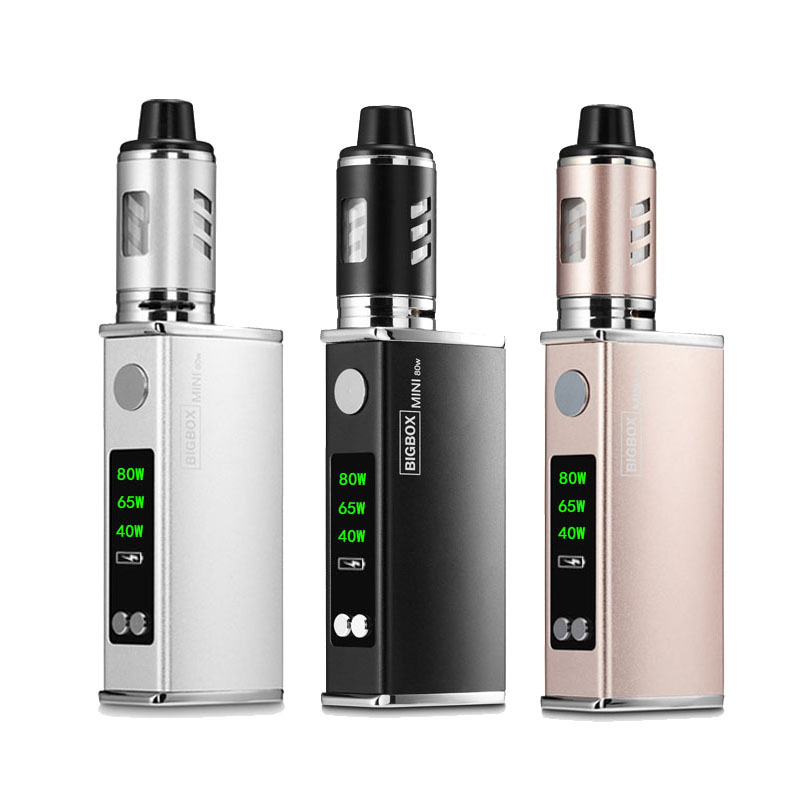 Lexintong factory New e-cigarette vape battery 80W Box Mod kits Huge Vapor electronic cigarette