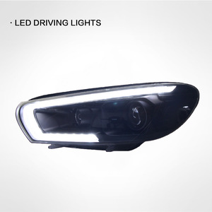 Nuevo Conjunto de Faros LED 09-17 Volkswagen <span class=keywords><strong>Scirocco</strong></span> LED DRL Luz de Giro Faros de Xenón 6000K 12V 70W 4000 Lm - Product Image 3