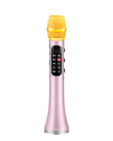 Devouloir L-1098 30W mini microphone de streaming en direct pour l'extérieur et accessoires avec sortie écouteurs