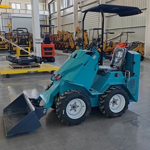 Mini dérapage diesel Steer Mini dérapage Steere avec tondeuse à gazon Forest Mulcher - Product Image 2