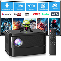 Mini-projecteur populaire A40-C 2026 Full HD avec télécommande et fonctionnalités tablette intelligente