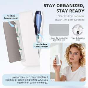 Boîte isotherme intelligente pour insuline avec alarme de température - Portable et autorisée sur les trains - Product Image 5