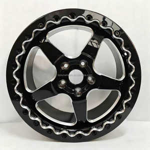 Jantes personnalisées Bolun de Chine, tout-terrain, Beadlock, 18*10 pouces, 5*120.65, noires, usinées, forgées, pour Chevrolet Corvette Grand - Product Image 6