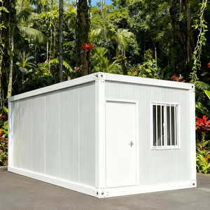 20ft Luxe Mobiele Opvouwbare Modulaire Container Huis 2 Slaapkamer Uitbreidbare Prefab Aangepaste Woonkamer Eetkamer <span class=keywords><strong>5</strong></span> + Jaar Garantie - Product Image 2