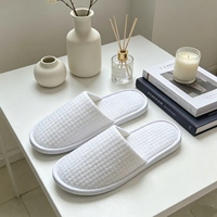Chaussons d'hôtel, chaussons d'hôtel jetables, chaussons pour invités, chaussons d'accueil, chaussons de spa, chaussons gaufrés