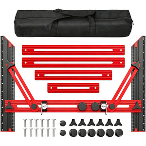 Jauge de contour en alliage d'aluminium, outil de mesure pliable de 16, 12 et 8 pouces pour le travail du bois et la rénovation de la maison - Product Image 4