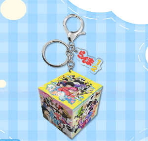 Mini Cubo de 3.5CM, Bleach, Luffy, <span class=keywords><strong>Haikyuu</strong></span>, Hunter, Blue Lock, DanDaDan, Manualidades de Plástico, Colgante, Accesorios, Llaveros de Acrílico de Anime - Product Image 3