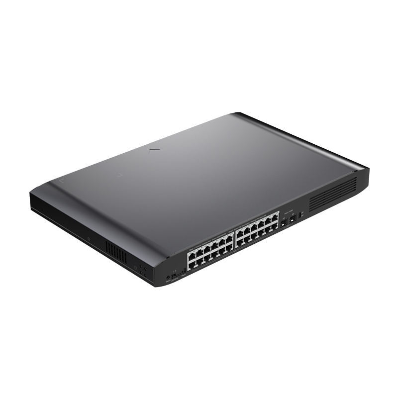 ZC-2026P 24-Port Gigabit Cloud Managed <strong>Switch</strong> with 24 PoE+ Ports 36Gbps 16 VLANs FTTX Fiber Optical Zikun