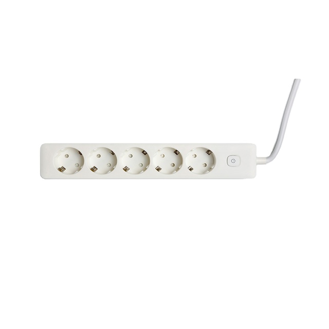 Wholesale Cheap EU Standard 5 Outlets Portable Extension Socket Power Board 1800W IP12